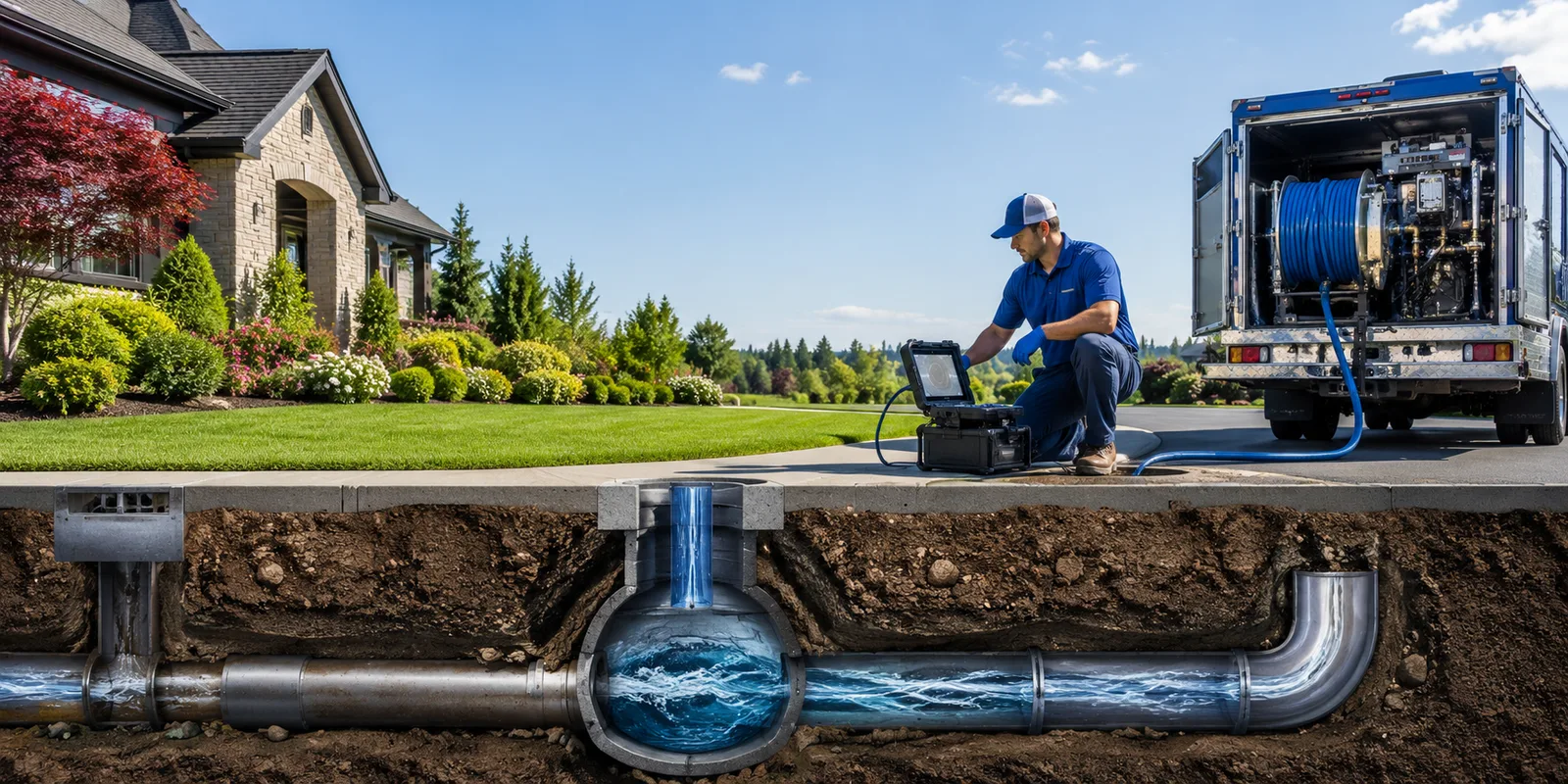 Drainage restoration information for Scalf, KY